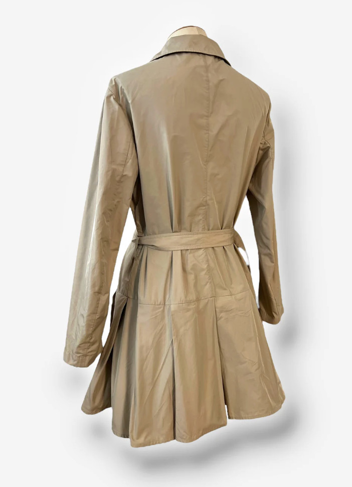 Prada Sport Pleated Trench Coat – Linea Rossa