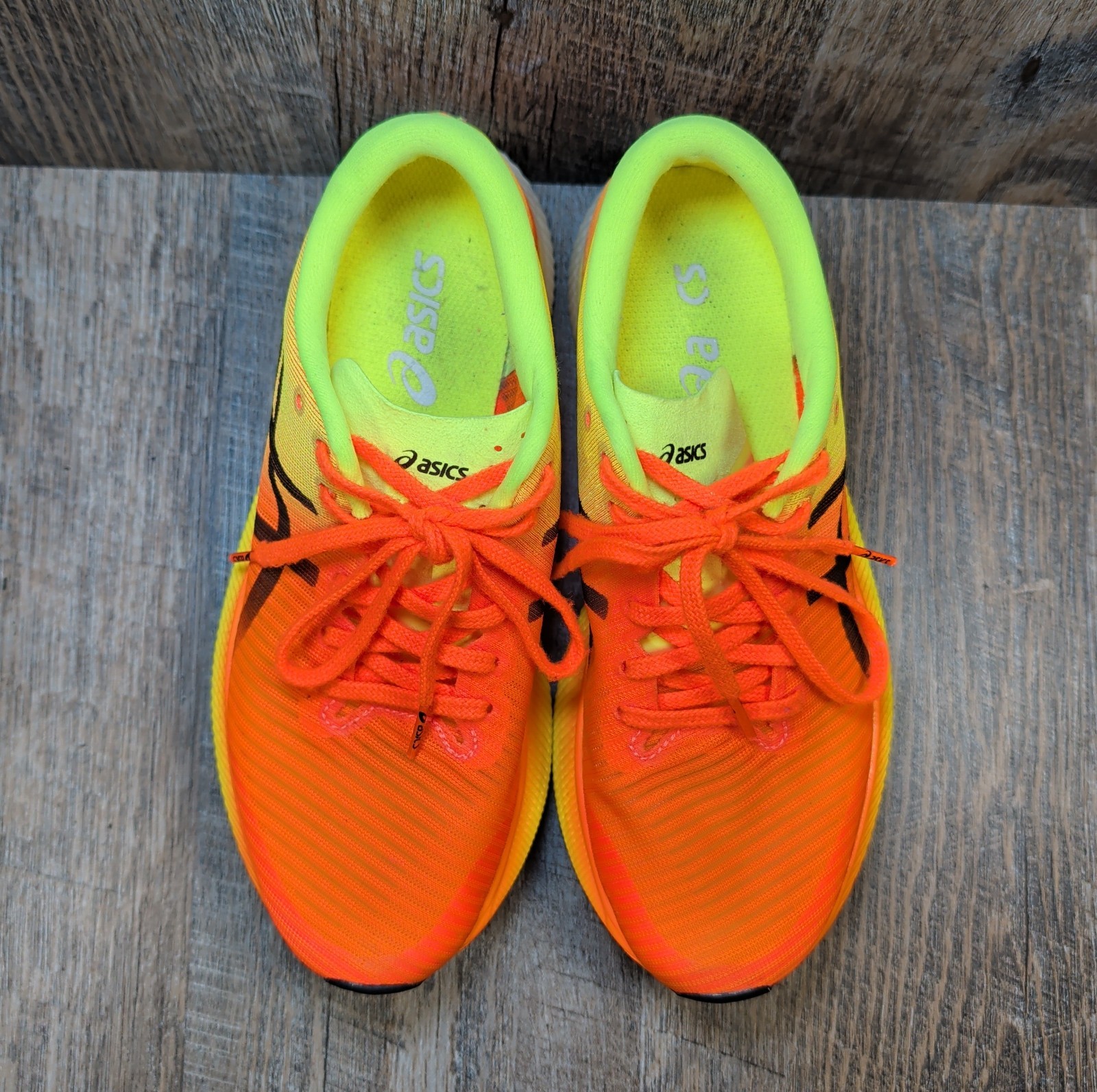 Asics Metaspeed Edge Shocking Orange Women’s Size 7.5 Athletic Running Sneakers