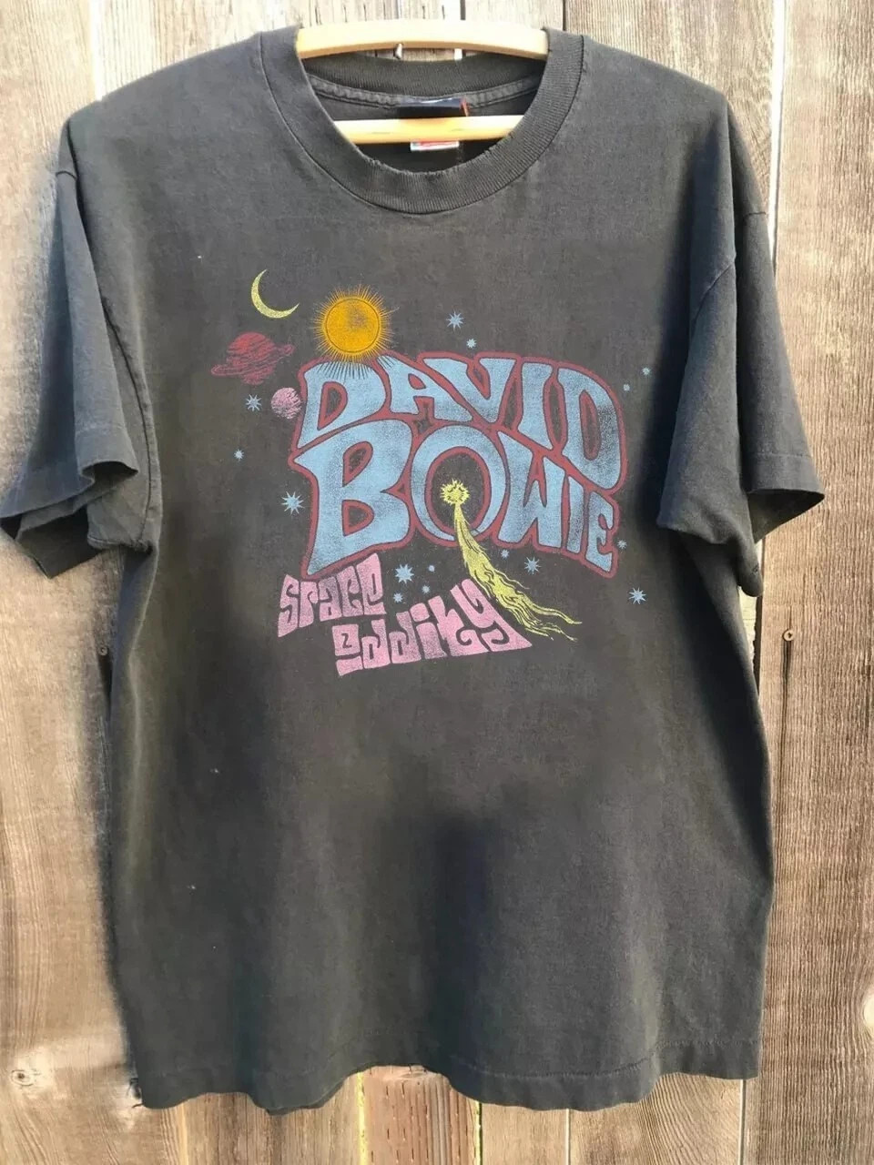 David Bowie Charcoal T shirt Graphic Tee Men Women Unisex S-5XL