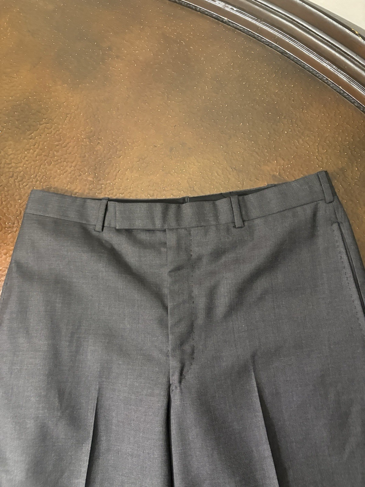 Paul Stuart CUSTOM Gray 2/3 Roll Suit 40R Wool Made In USA