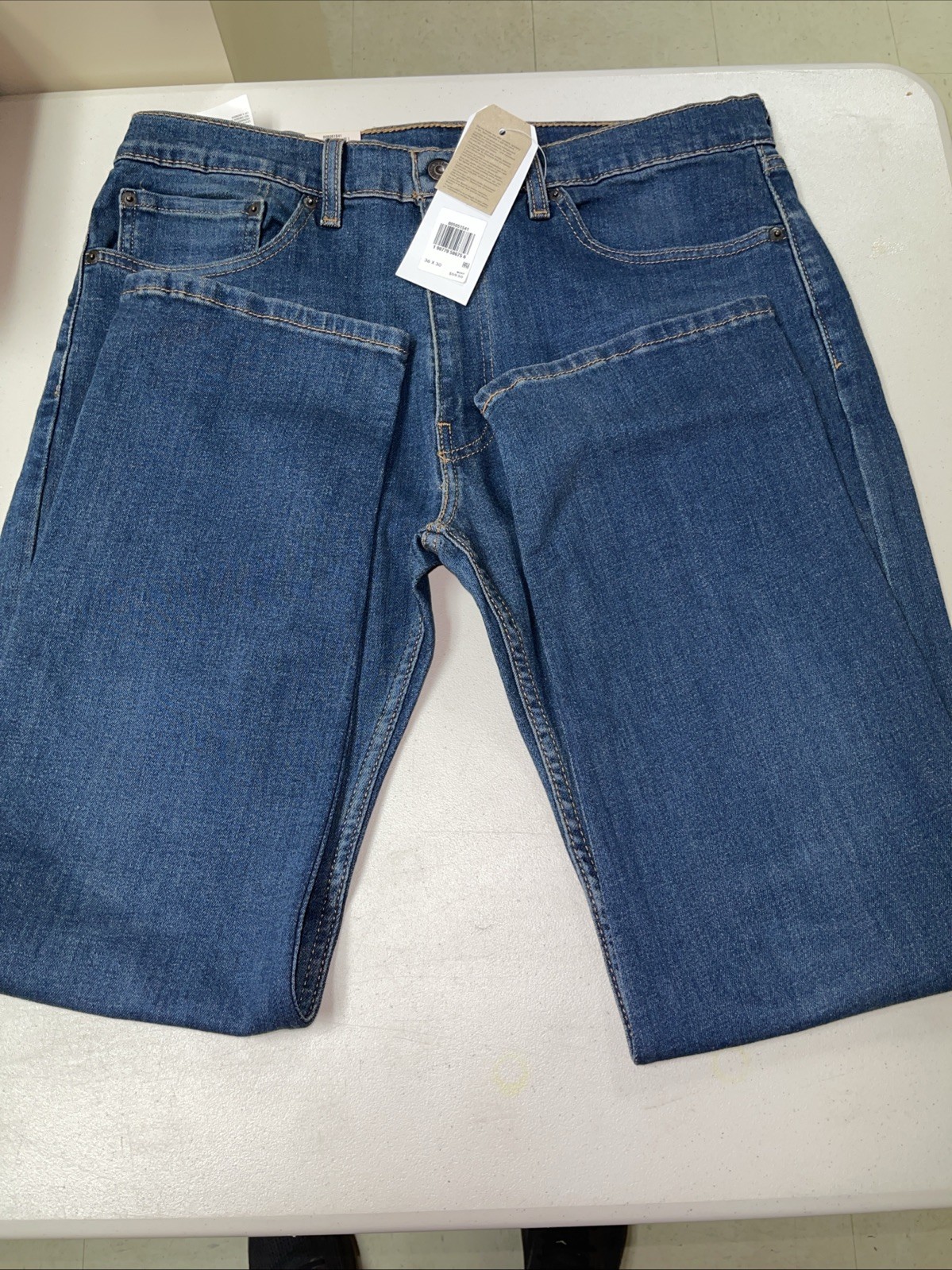 Levi’s Mens 511 Flex Eco Performance Stretch Slim Fit Blue Jean 36×30 NWT 4