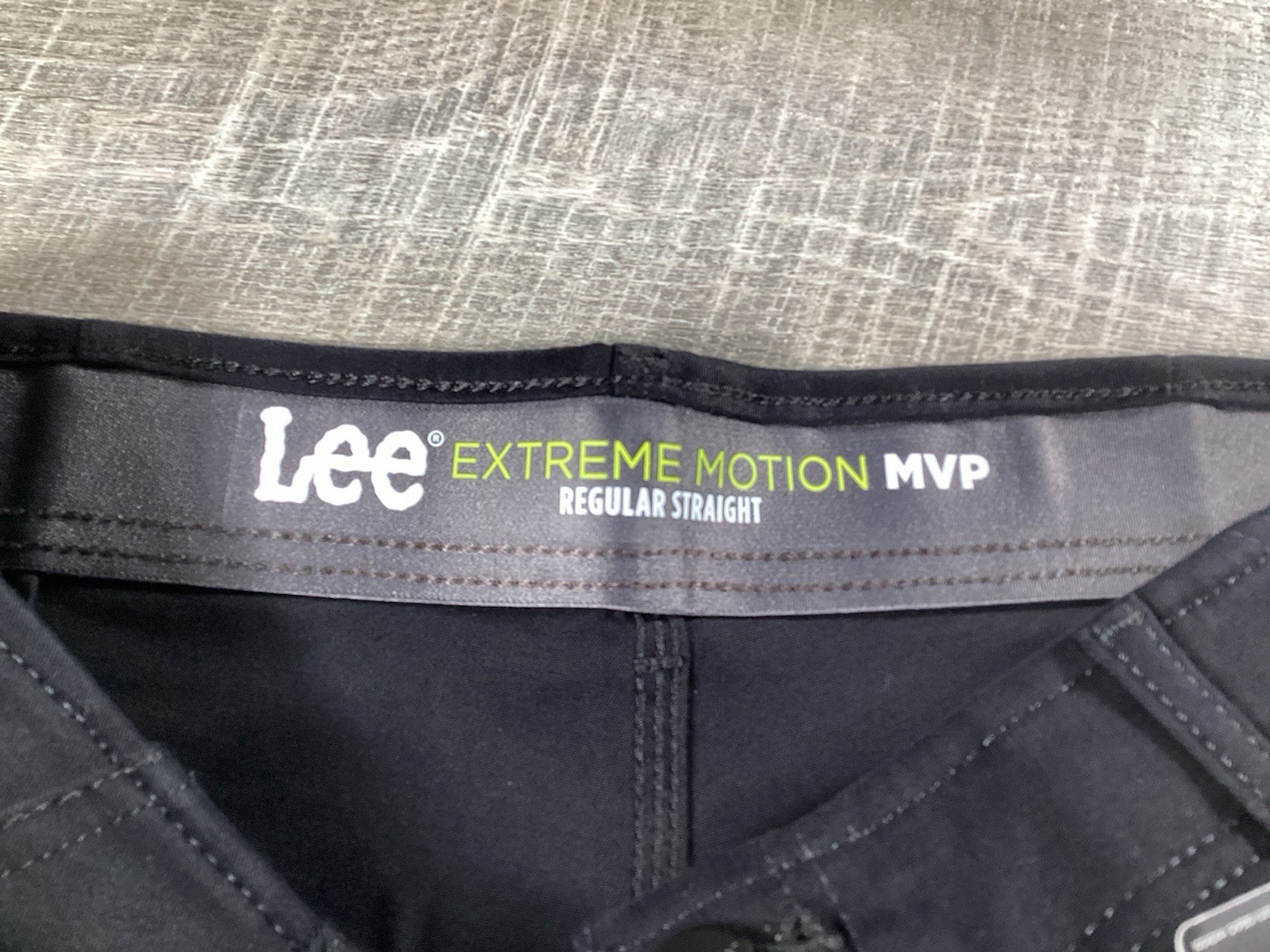 Lee Extreme Motion MVP Cargo Pants 32×32 Black Regular Straight Work Stretch NWT