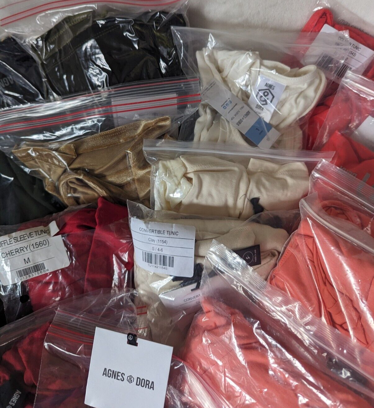 Agnes & Dora TUNICS Bundle LOT 21 Pieces NWT 💕 Sizes XS M L XL XXL RETAIL$800