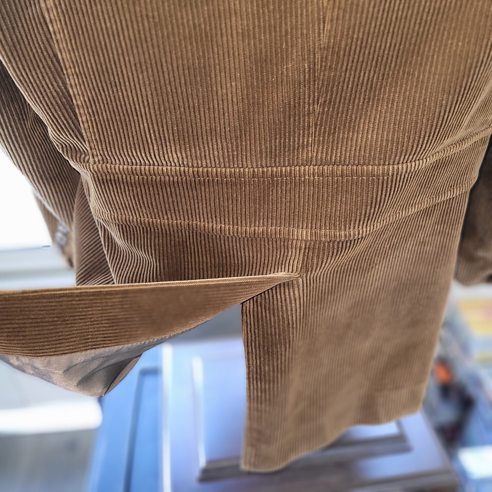 POLO RALPH LAUREN L Vintage Brown Cotton Corduroy Shooting Sport Coat