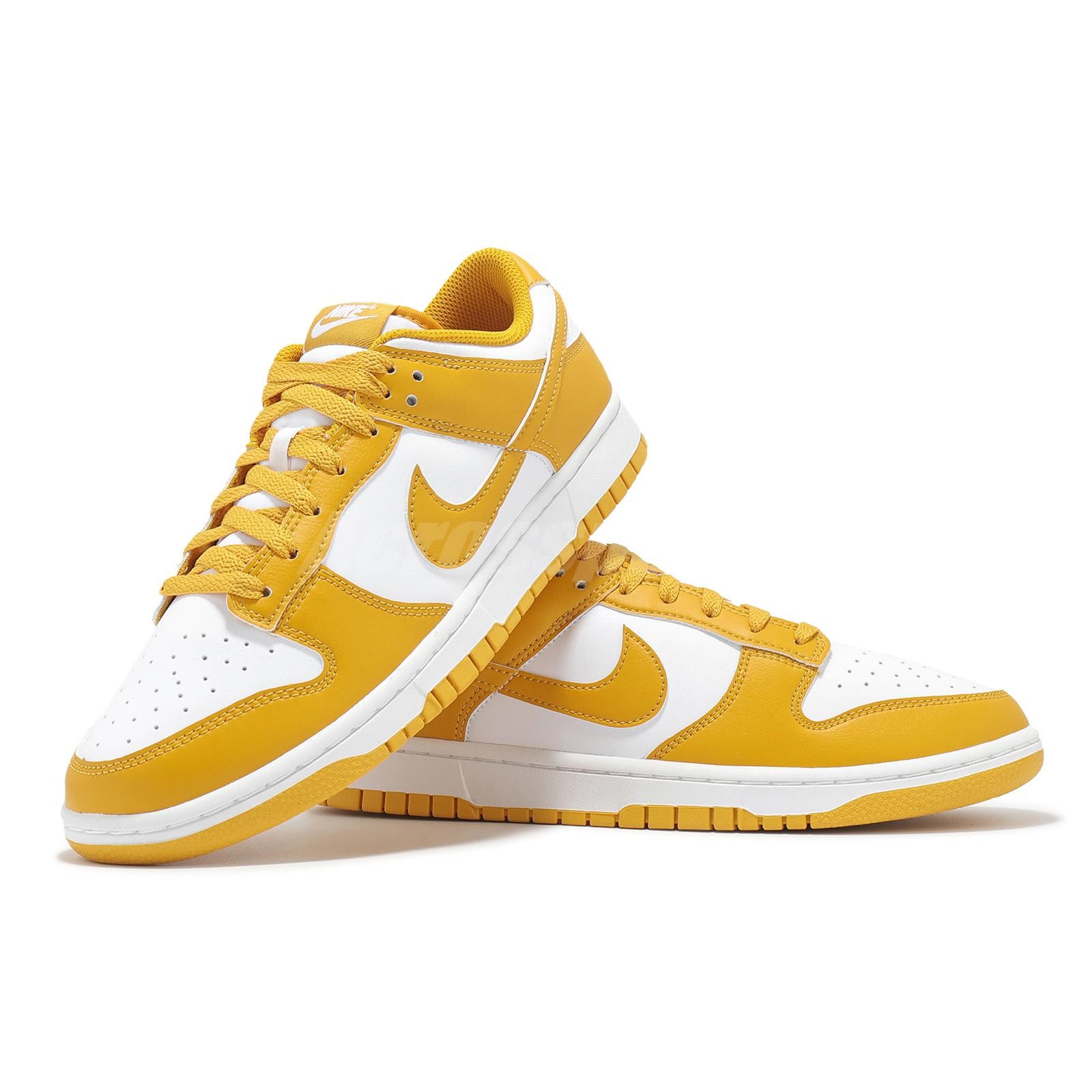 Nike Dunk Low Retro Mustard Men Casual Lifestyle Shoes Sneakers HF5441-109