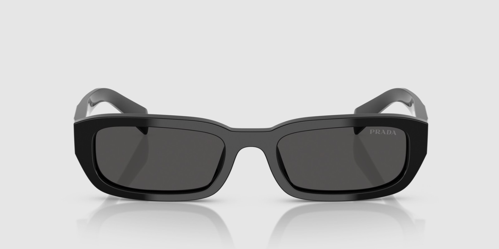 PRADA PR B06S 16K08Z Black Dark Grey 53 mm Women’s Sunglasses