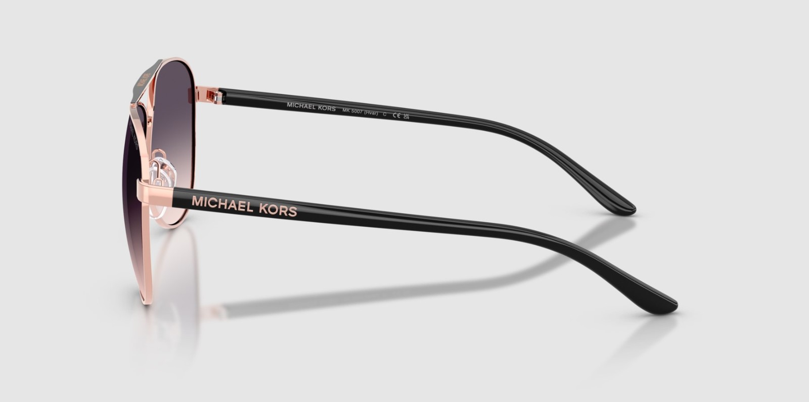 MICHAEL KORS MK5007 109936 Hvar Rose Gold Grey Rose Grad 59mm Women’s Sunglasses