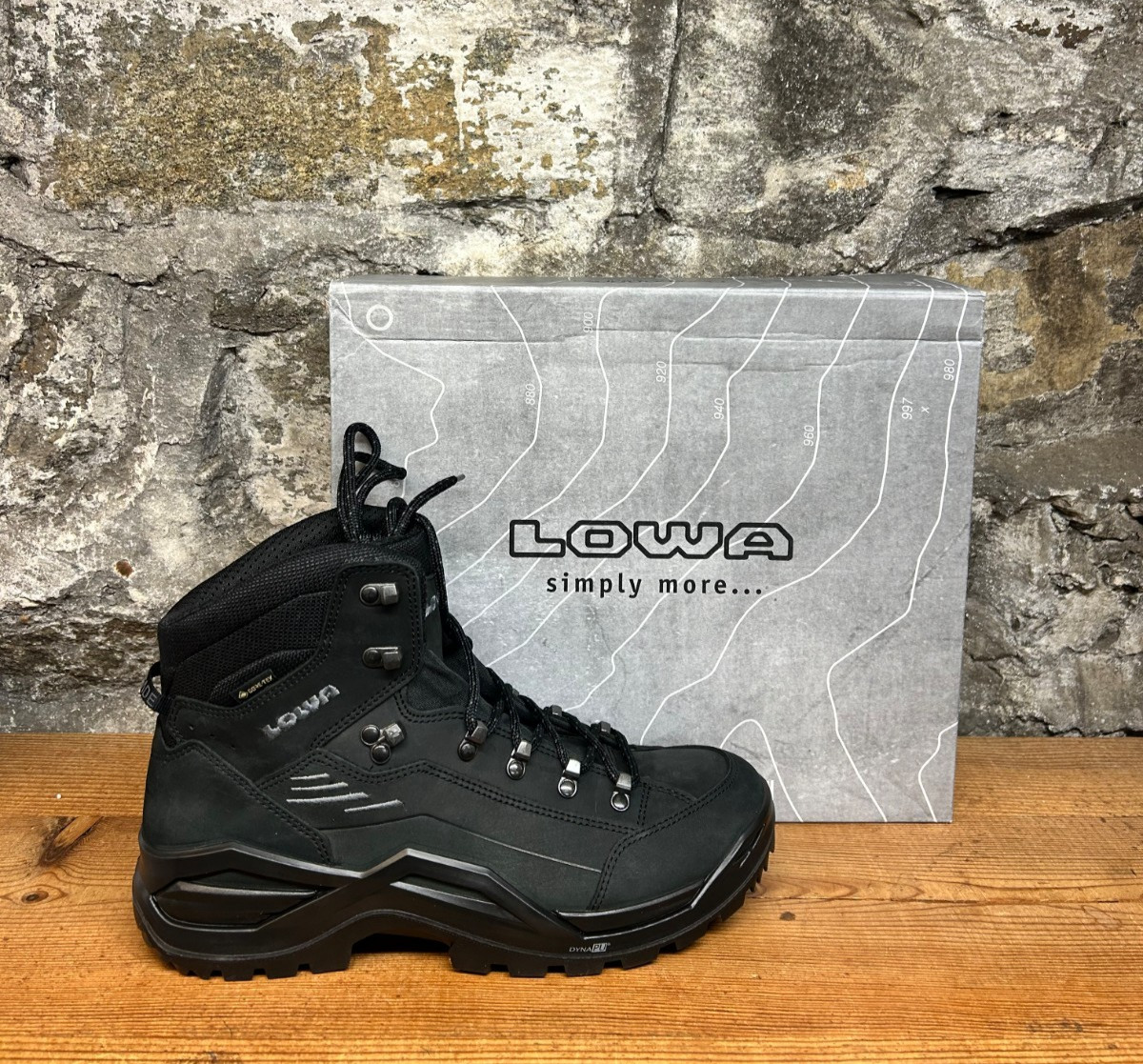 Lowa RENEGADE EVO GTX MID – DEEP BLACK 311916-0998 NEW IN BOX