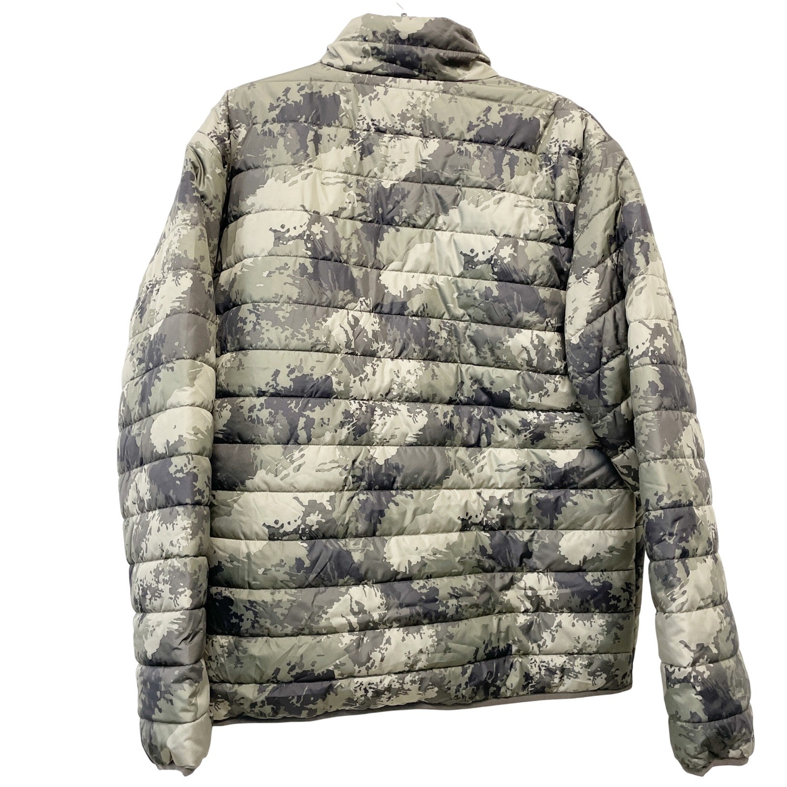 Goodfellow & Co Men’s Green Camo Water Resistant Puffer Jacket Size XL