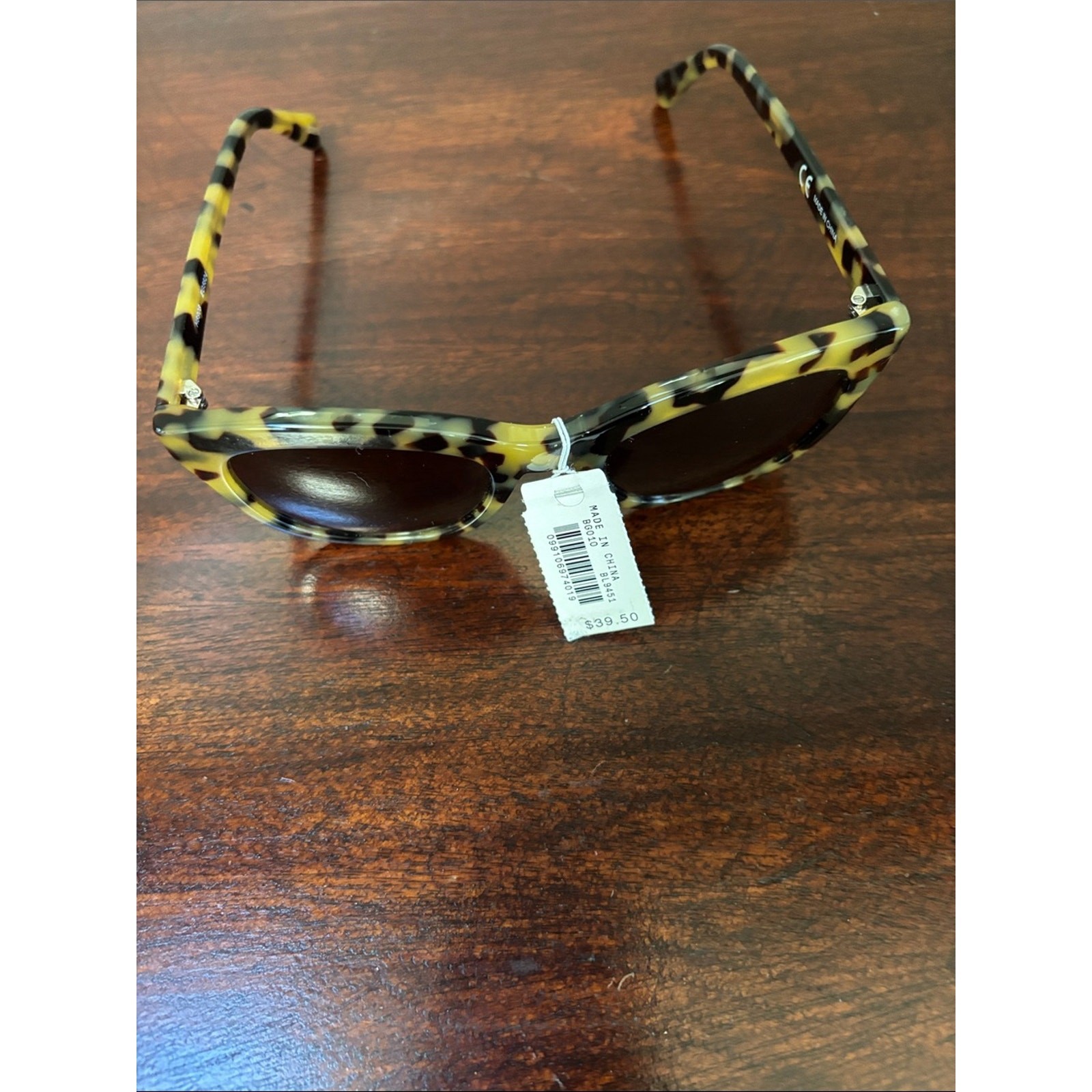 J. Crew Tortoiseshell Cat-Eye Sunglasses – Brown/Amber Frame