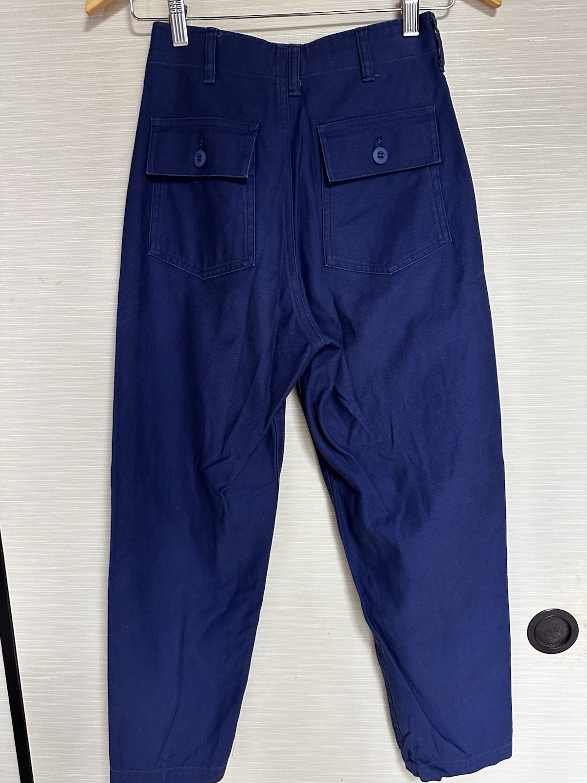 The Shinzone Tokyo Baker Pants 15AMSPA18 Navy Cotton Made in Japan Women’s 25