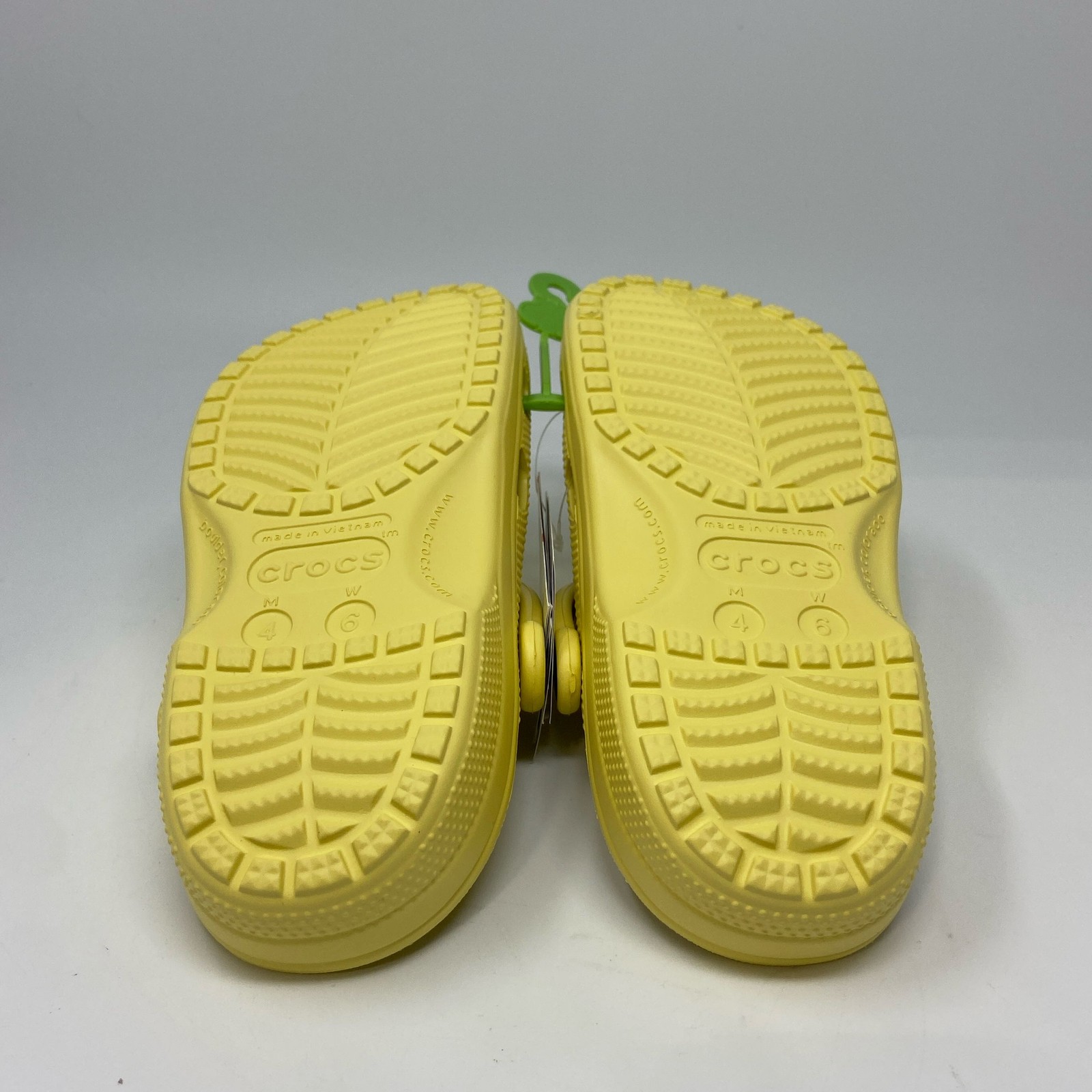 Crocs Classic Clog Yellow Unisex M4/W6