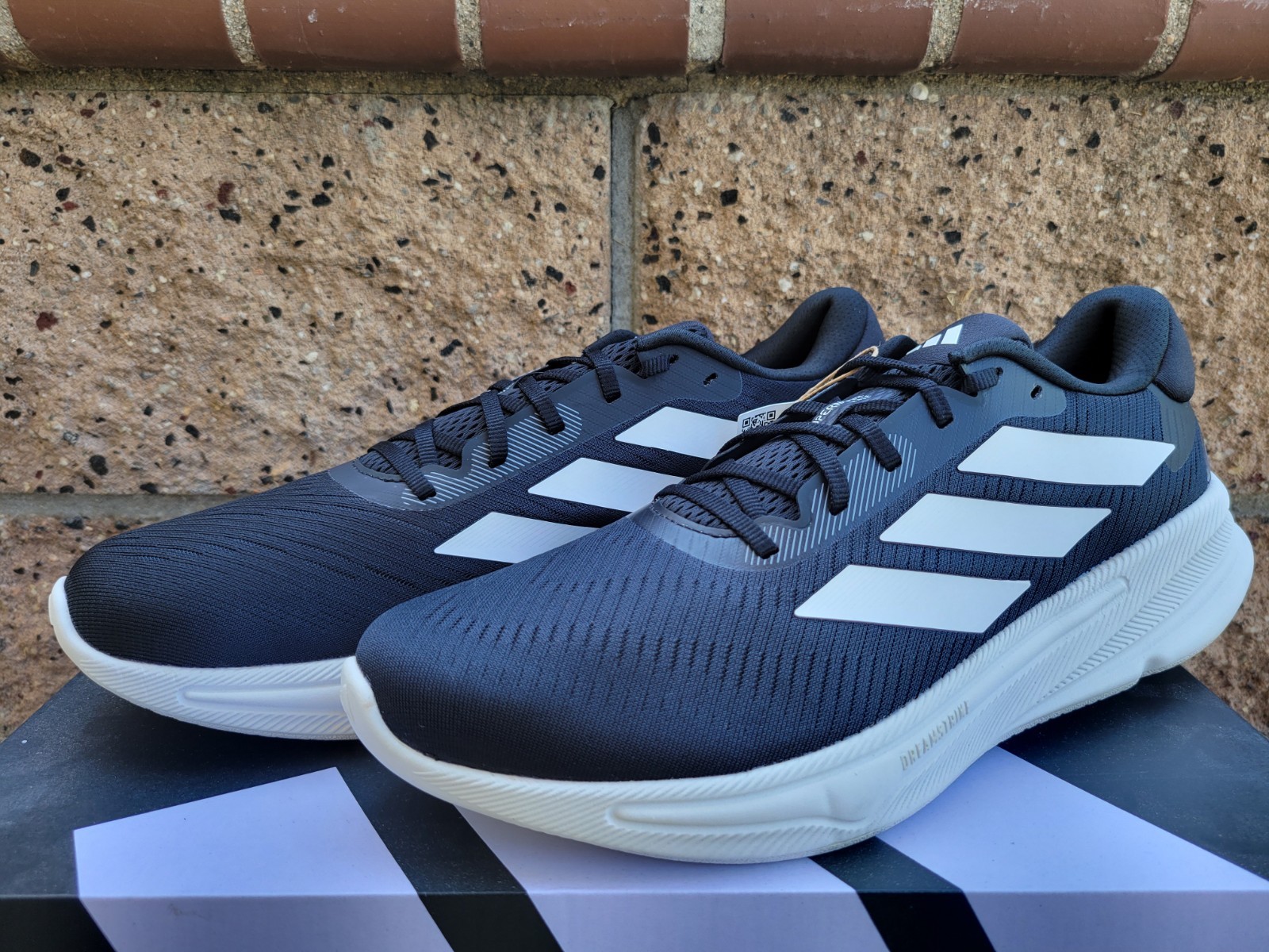 Adidas Supernova Ease M Shoes Men’s Size 11.5 Core Black White Charcoal JI1426