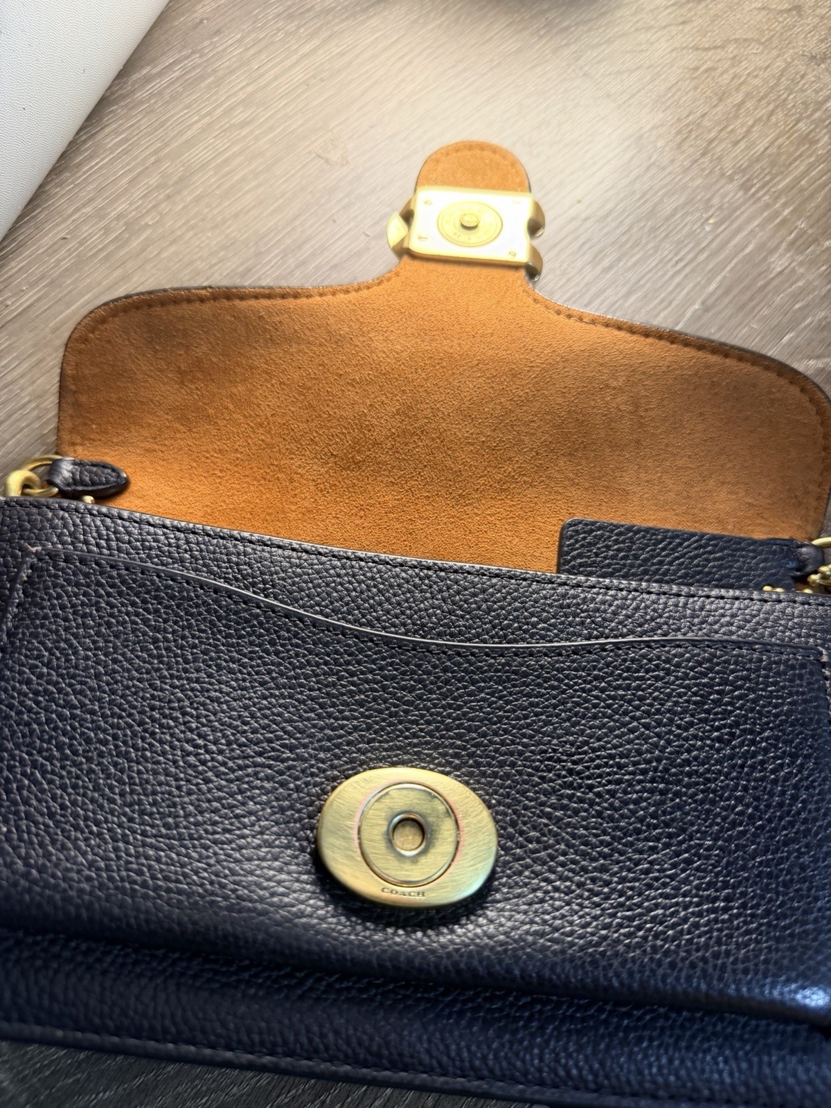 Coach Tabby Chain Clutch