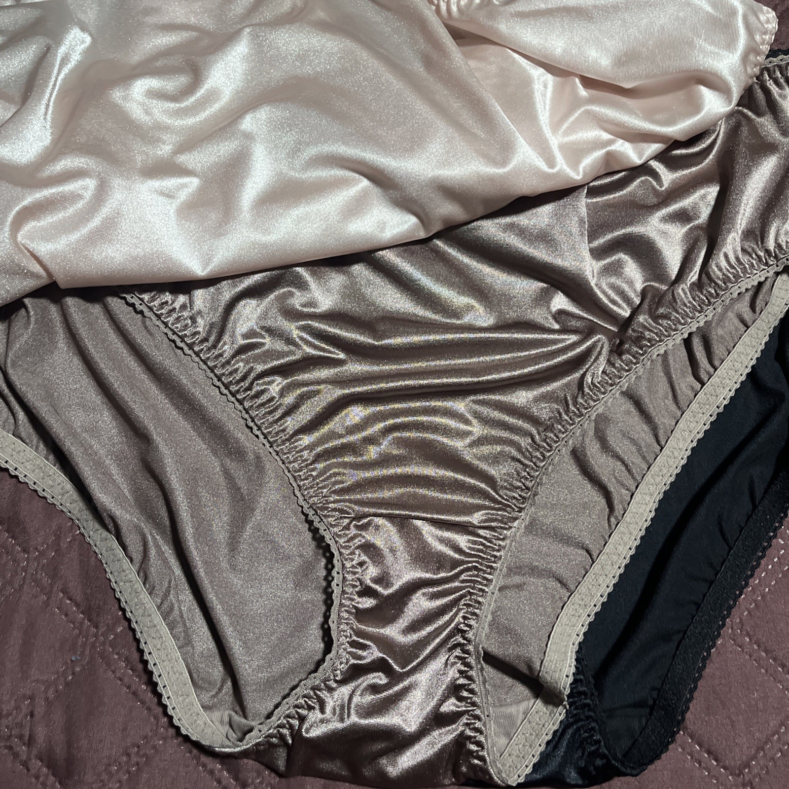 New Vanity Fair Light Control Smoothing Undershapers Hi-Cut 3 Pk Panties 4XL