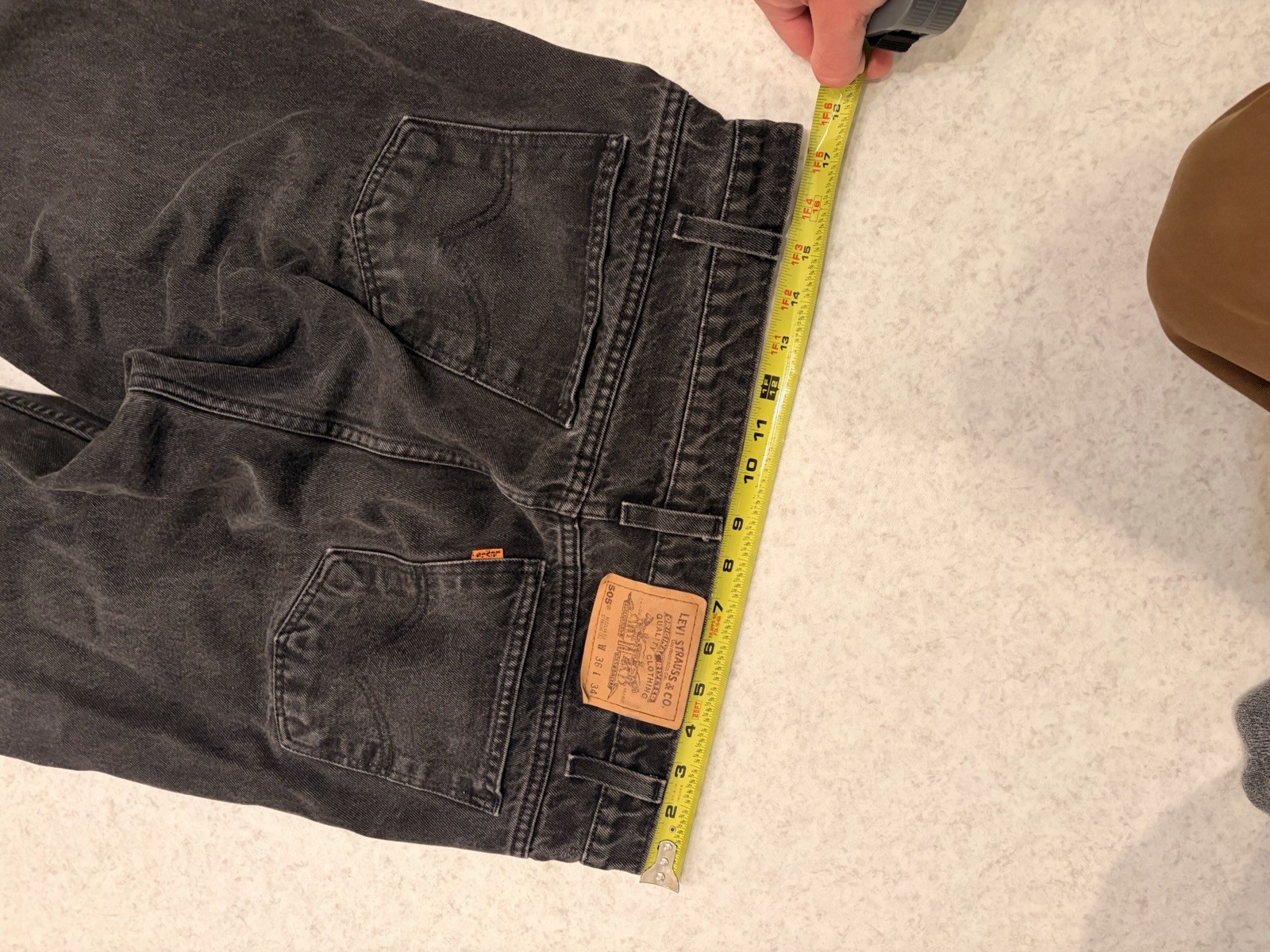 Vintage Levis Orange Tab 505 36×34 Regular Fit straight Leg (35×33)