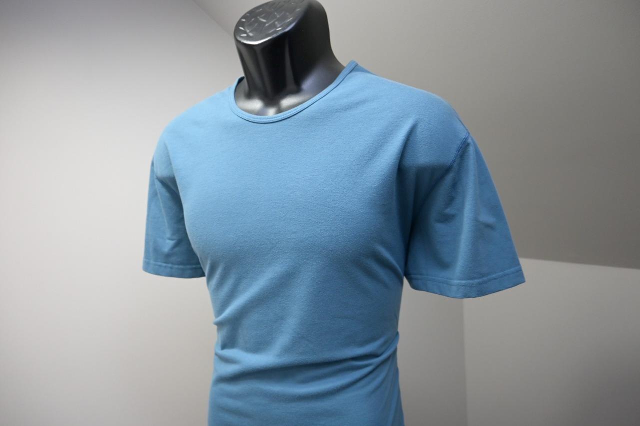 Bylt Drop Cut Gym Shirt Short Sleeve Atheltic Tee Blue Mens Size Large