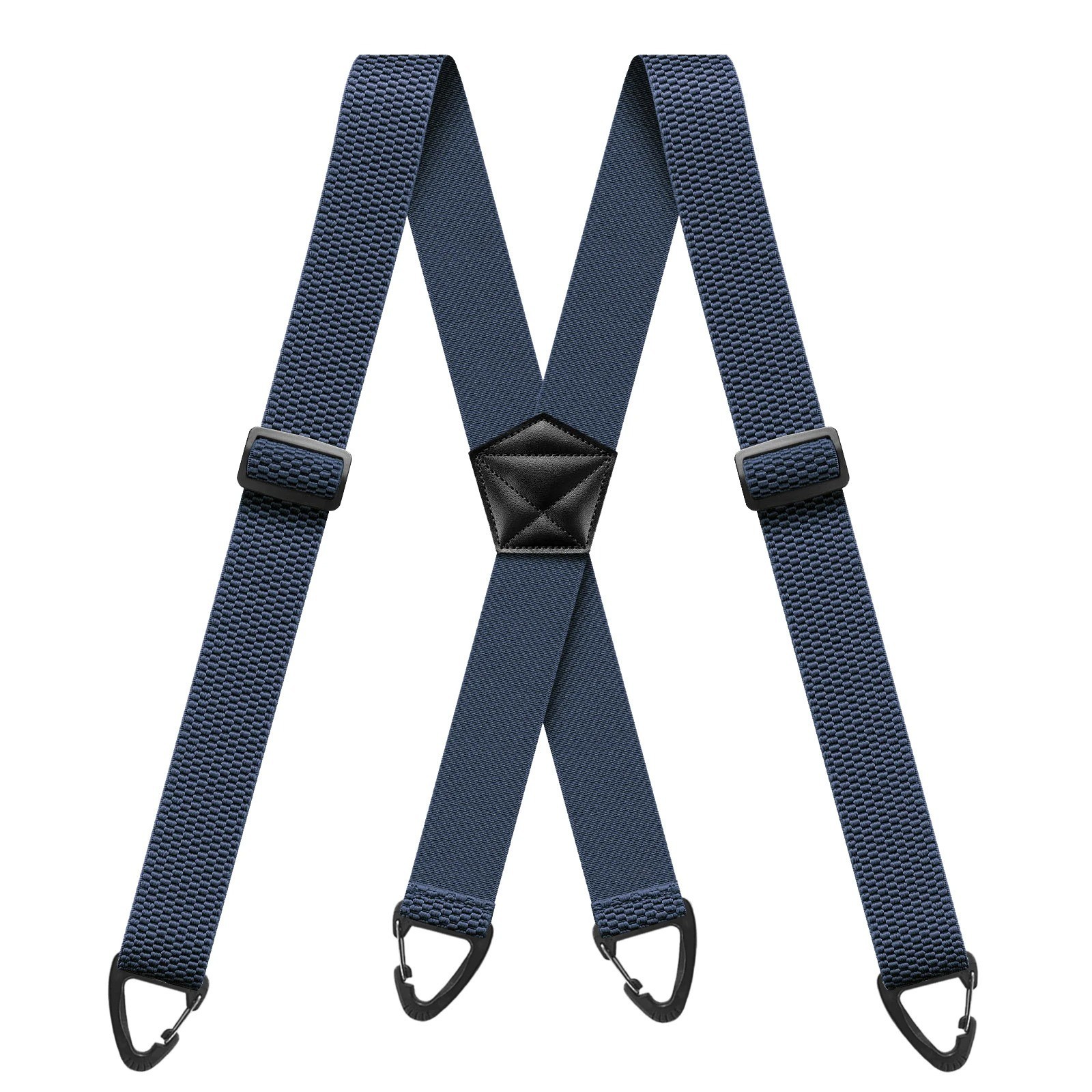 Suspenders for Men Heavy Duty, X Shape Back Hidden Suspender 1.5″ Under Clothing