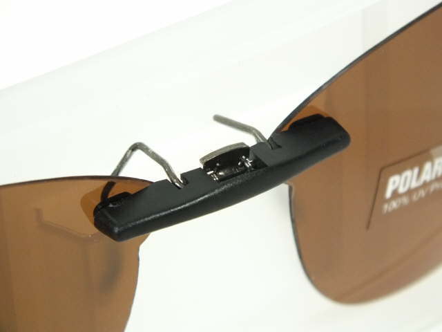 Custom Fit Polarized CLIP-ON Sunglasses For Ray-Ban CLUBMASTER 3016 49×21 RB3016
