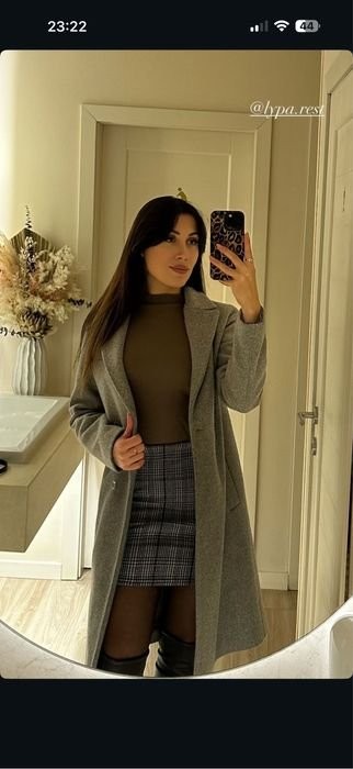 women primark skirt grey 36