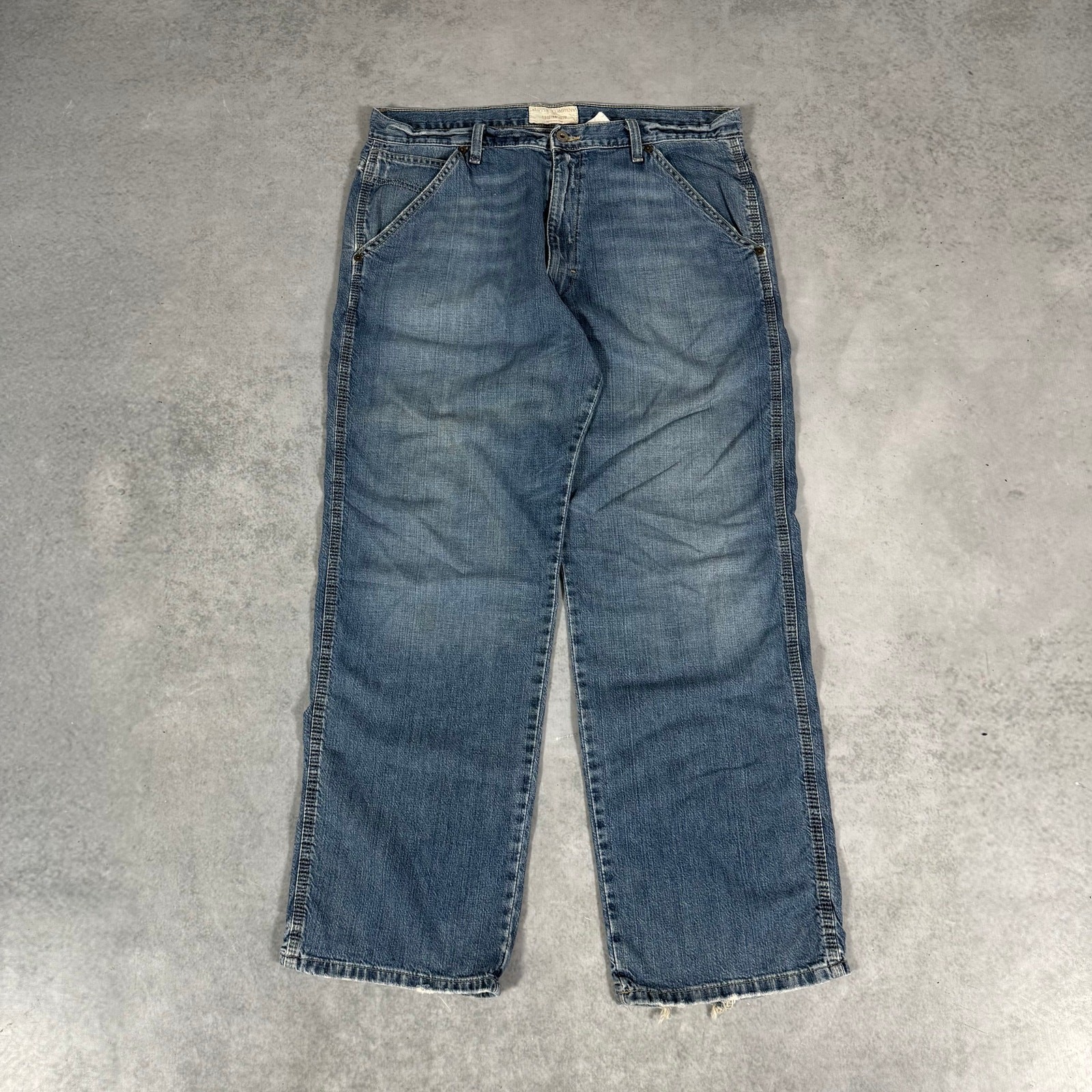 Supply Company USA Carpenter Jeans Medium Wash – Size: 36×30