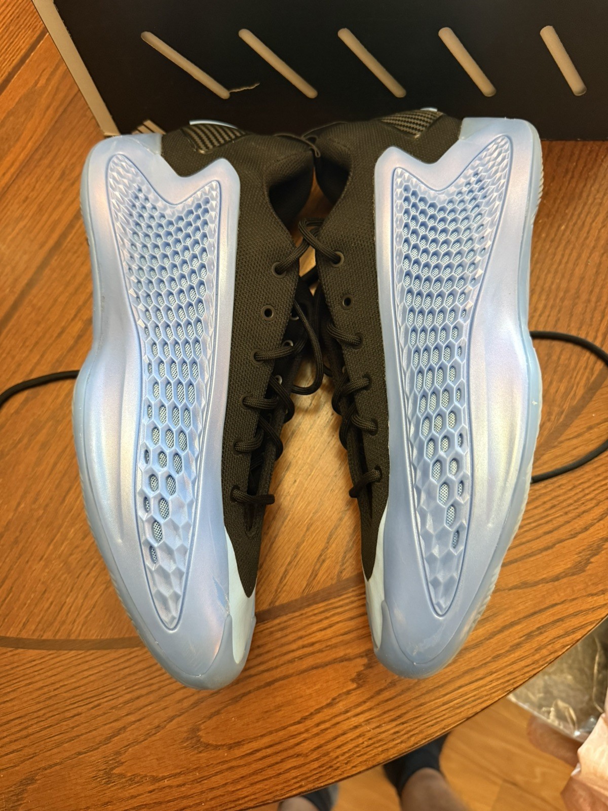 Adidas AE 1 Low Anthony Edwards Blue Black | JQ6139 Sz 12 M 13 W