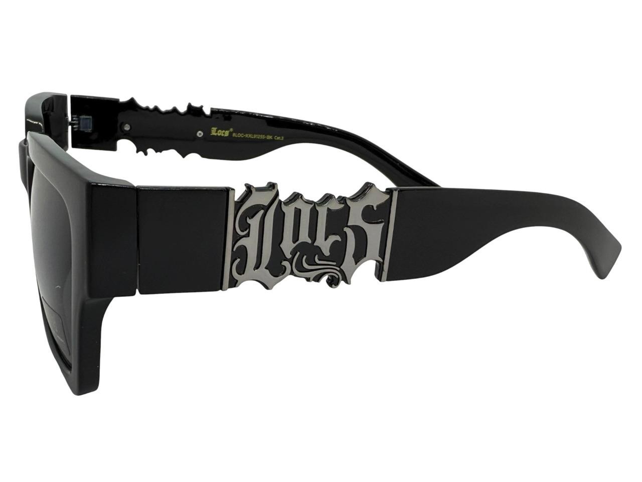 Biker Hardcore Gangster Hip Hop LOCS SUNGLASSES XXL Frame For Big Wide Fat Heads