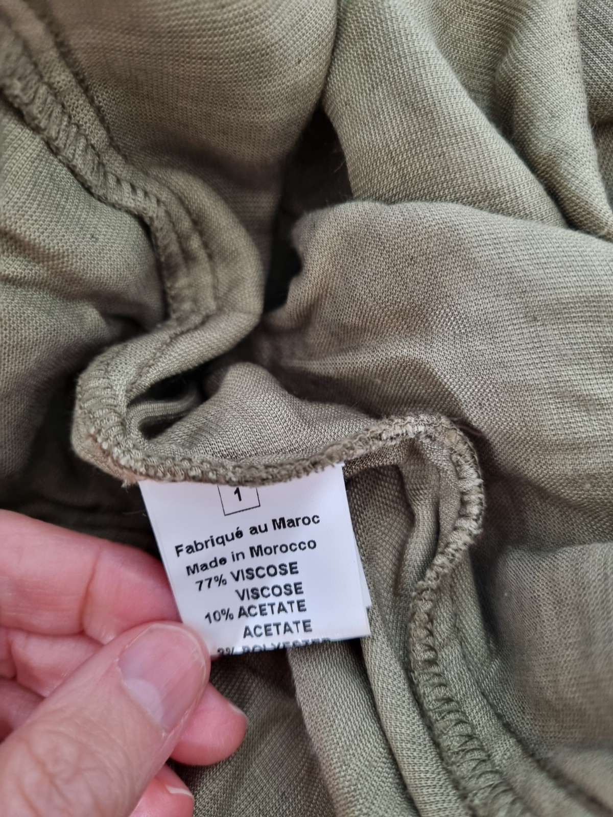 Kasbah Waterfall sides Cardigan Jacket Size 1 (UK 10/12) Green Part Velour