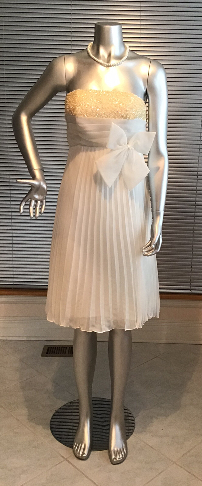 New Elegant Classic Design Easy Carry Wedding Gown Dress Ivory M Dress38/32