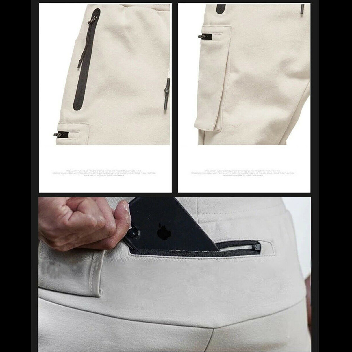 Man’s Training Bodybuilding Sports Fitness Sweatpants Joggers Gym Pants Trousers