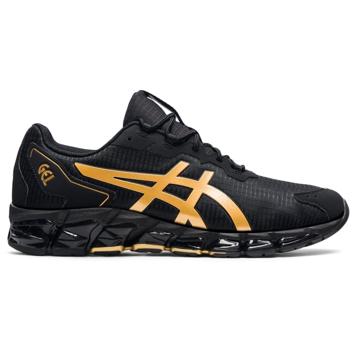ASICS Men’s Gel-Quantum 360 6 Trainer Shoes, 10 US,Black/Pure Gold, VERY RARE