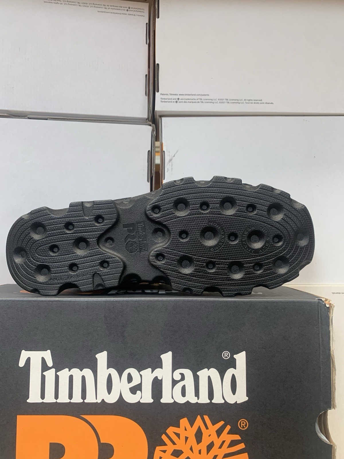 TIMBERLAND PRO POWERTRAIN SPORT Men’s NEW Medium Width Alloy Toe Work Shoe