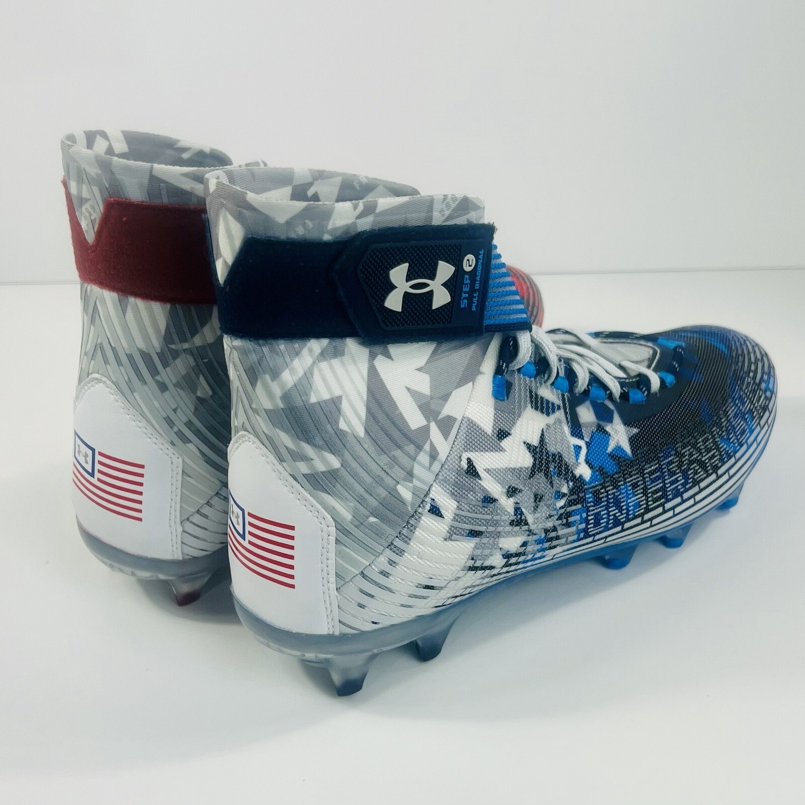 Under Armour UA Highlight MC LE USA Football Cleats Men Size US 11.5 NEW