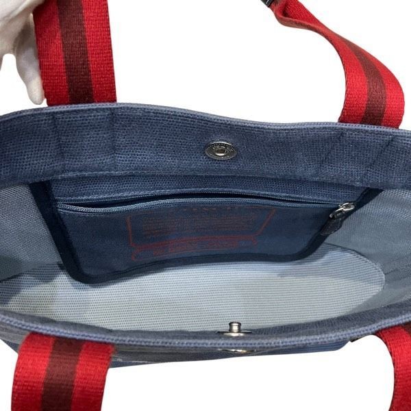 Coach COACH CK168 Small Denim Multi Bag Tote Bag Ladies Excellent Condition