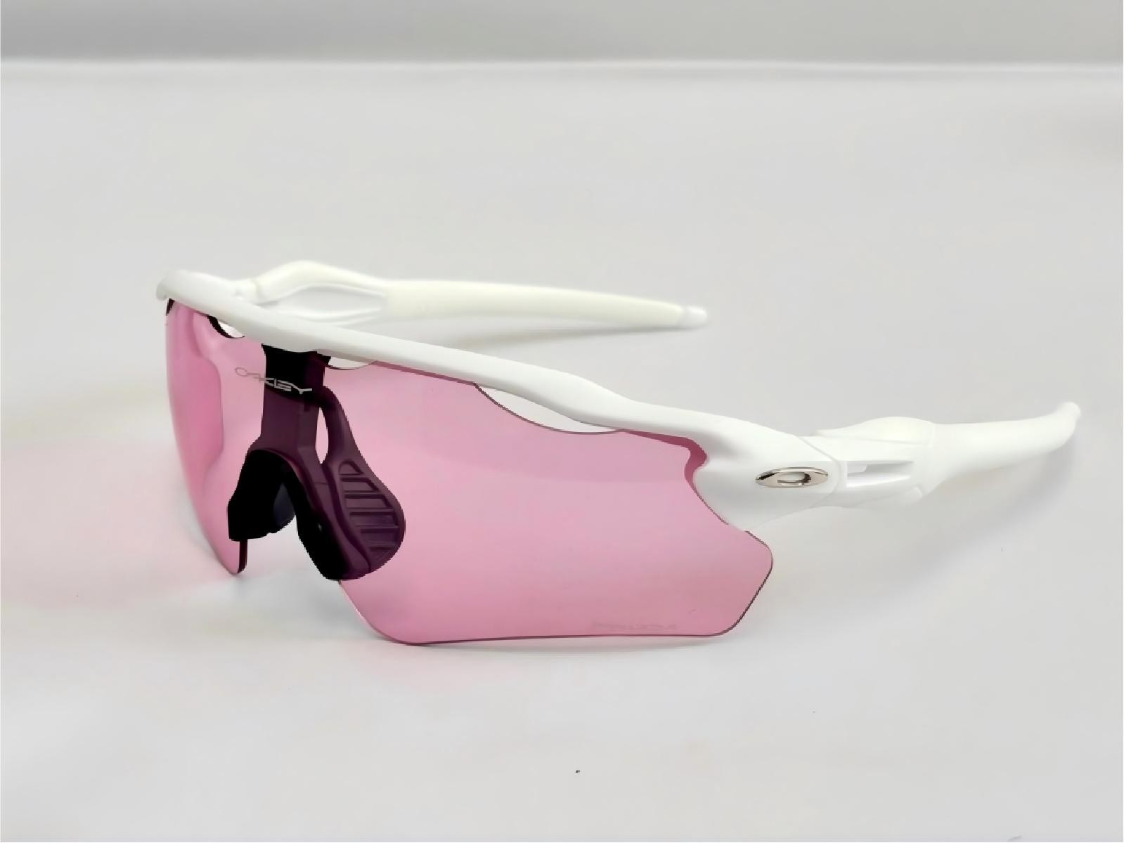 Oakley Radar EV Patn OO9208 Sunglasses white Frame Foot Pink Polarization