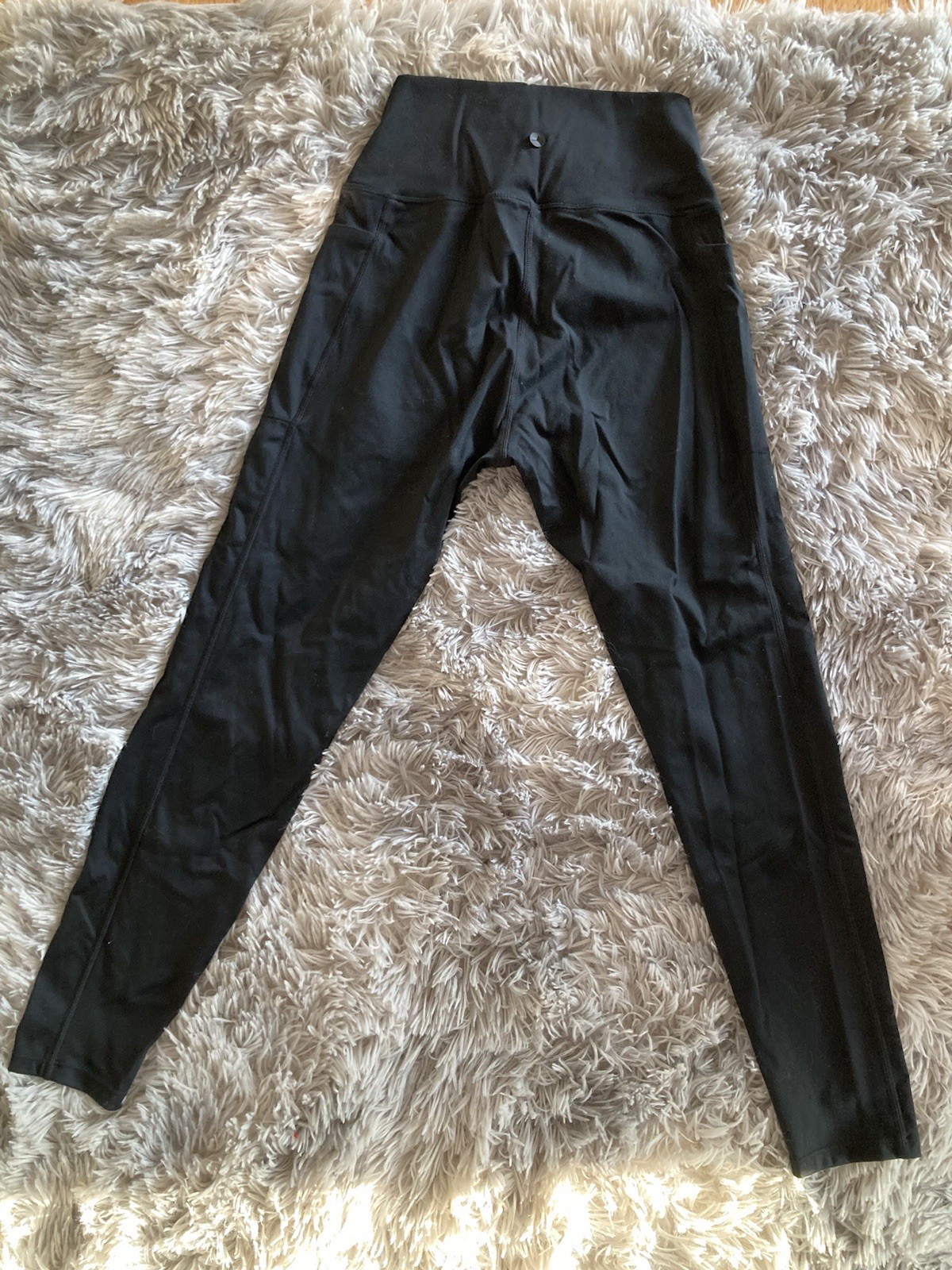 Danskin Black Leggings with Pockets Size M Active Wear Yoga Athleisure Workout