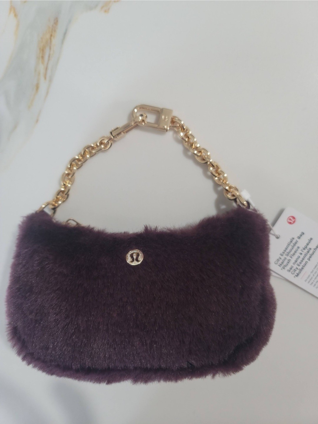 Lululemon Nano Shoulder Bag Plush Fleece