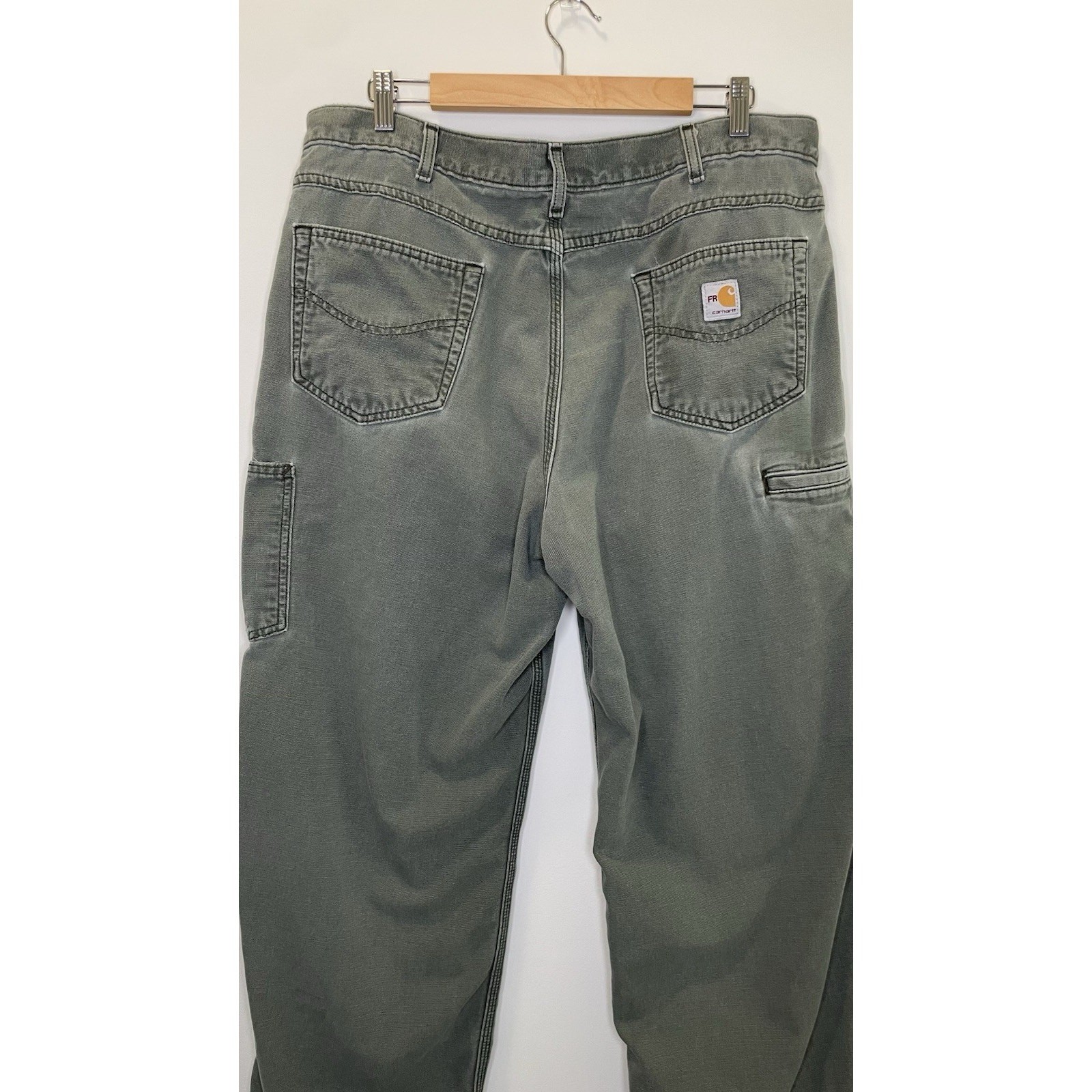 Carhartt FR Flame Resistant Original Carp Pants 2112 CAT2 FRB159-MOS Green 38×32