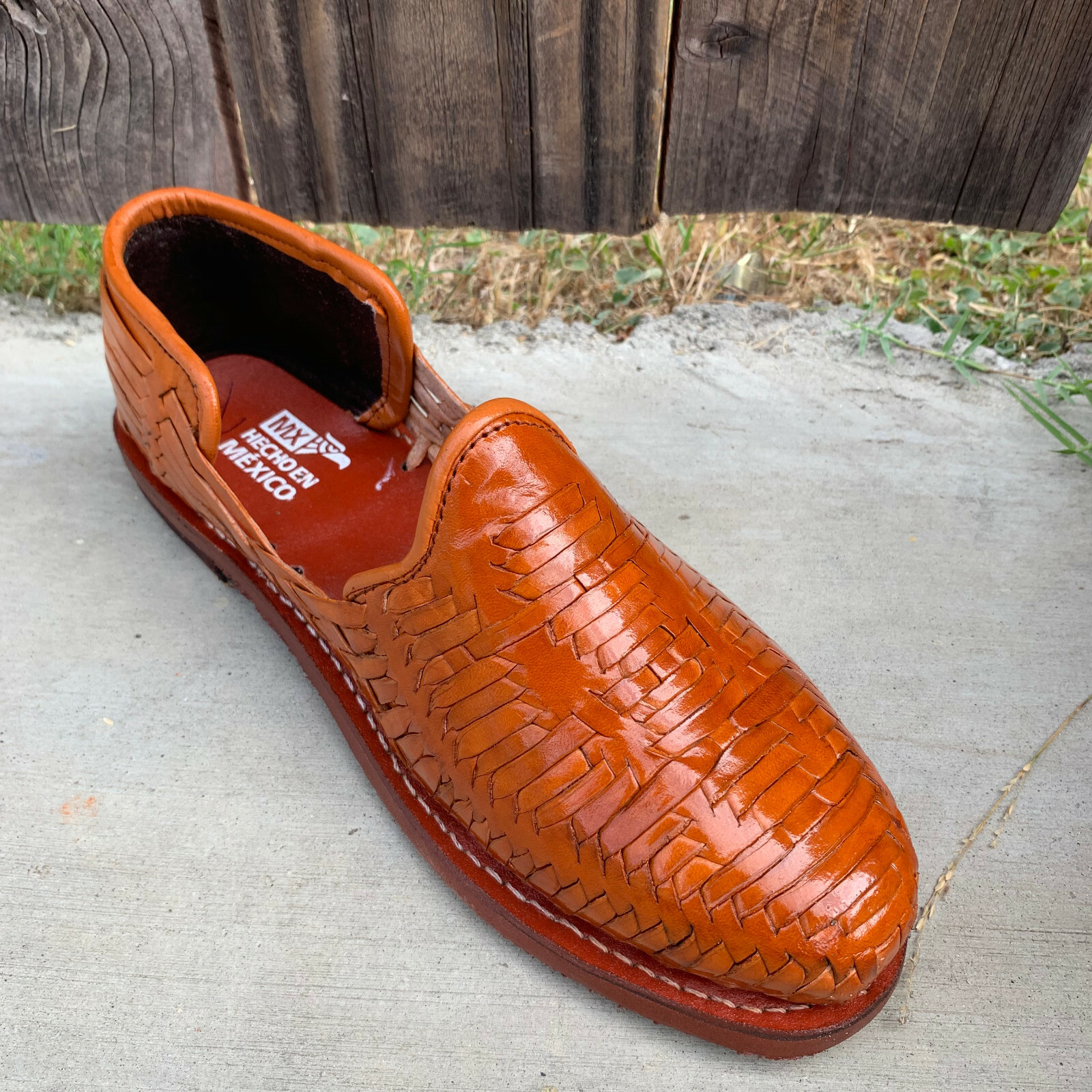 Men’s Closed Toe Genuine Leather Mexican Huarache Sandals Mocasin – Closed Toe