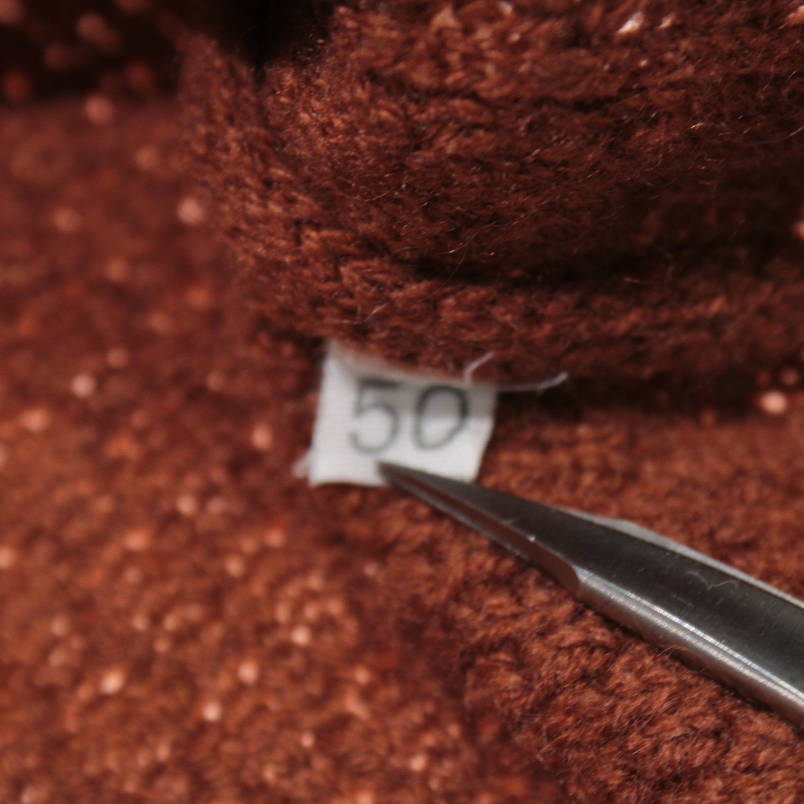 Luciano Barbera NWD Cardigan Sweater Jacket Size 50 (US M) in Brown