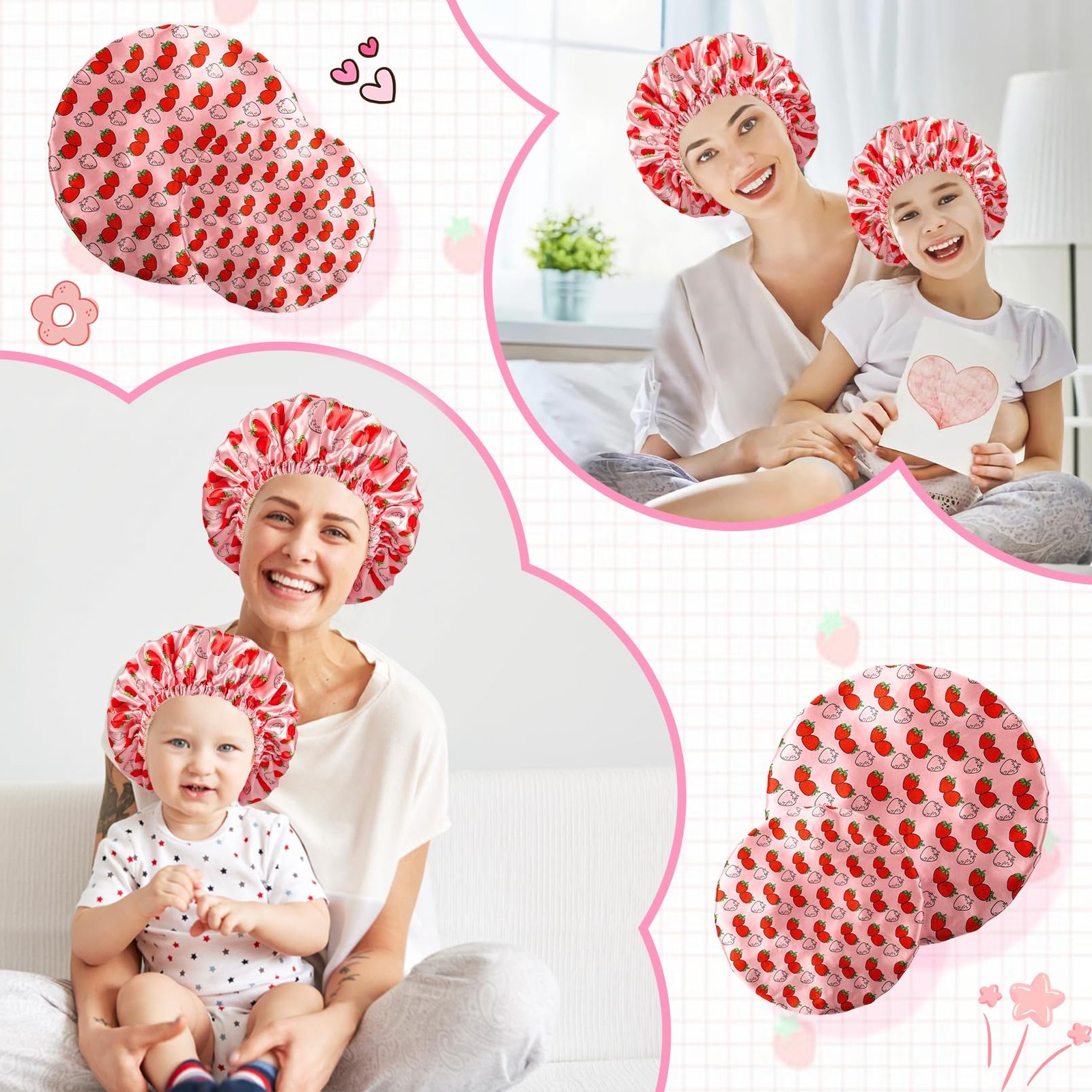 Cabaubl 2 PCS Small (25 cm/9.84 Inch), Medium (36 cm/14.17 Multicolor