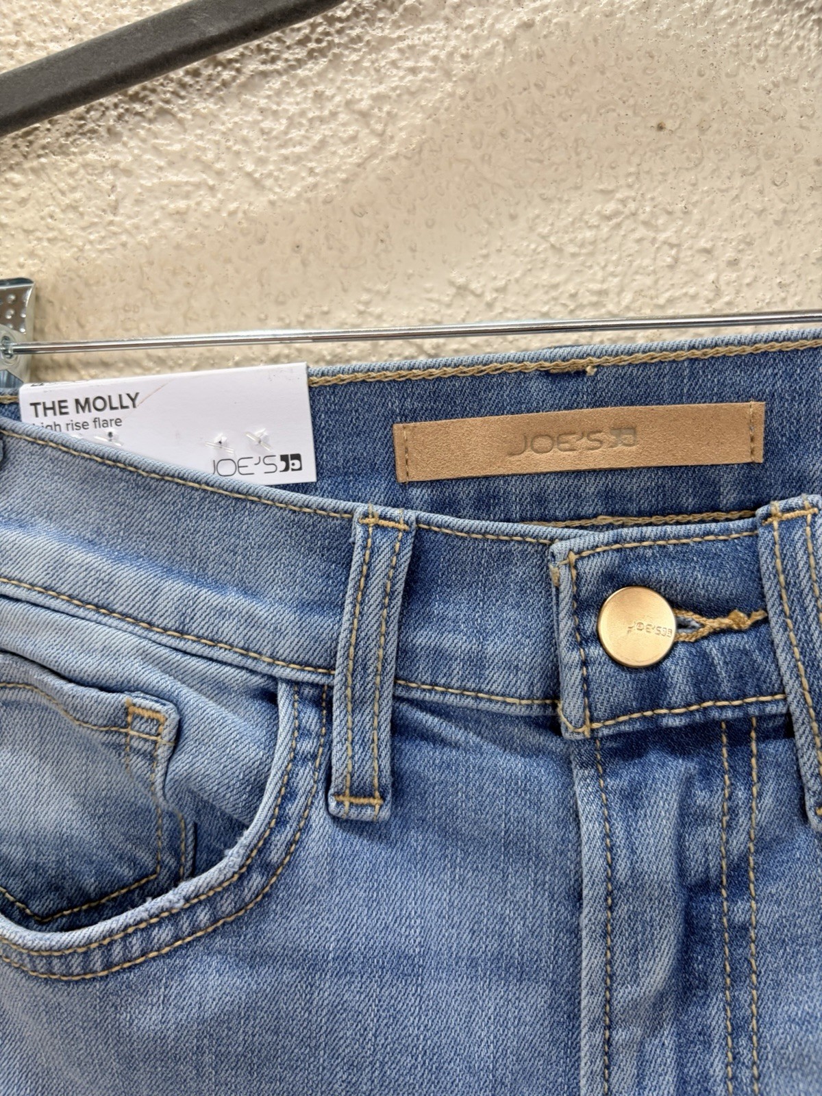 Joe’s Jeans The Molly High Rise Flare Jeans Size 24 NWT Light Wash