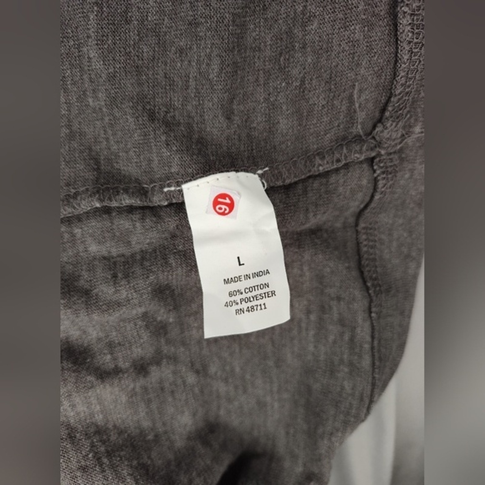Women’s Falls Creek Long Sleeve Crew Neck Shirt Gray Large