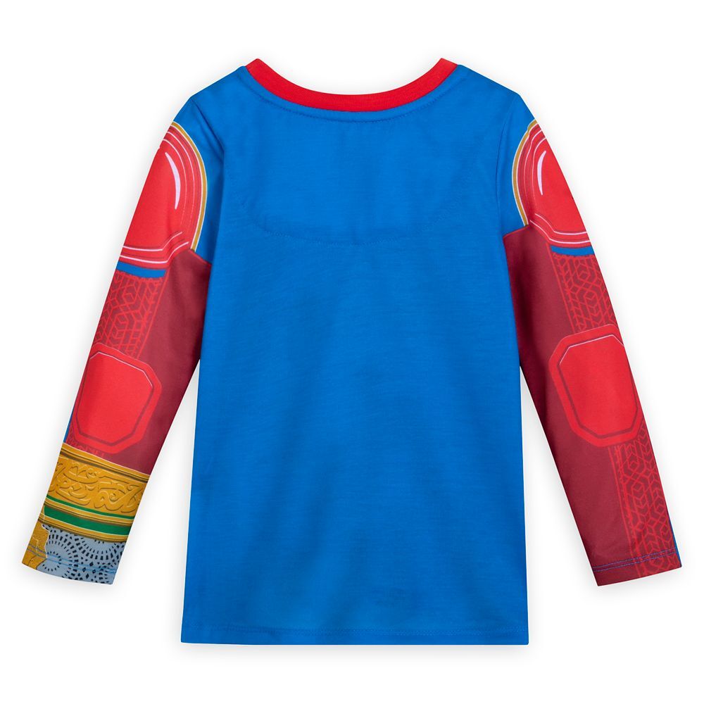 Disney Store Ms. Marvel Pajamas PJs Girls Costume Sleep Set 4 5/6 7/8 9/10 11/12