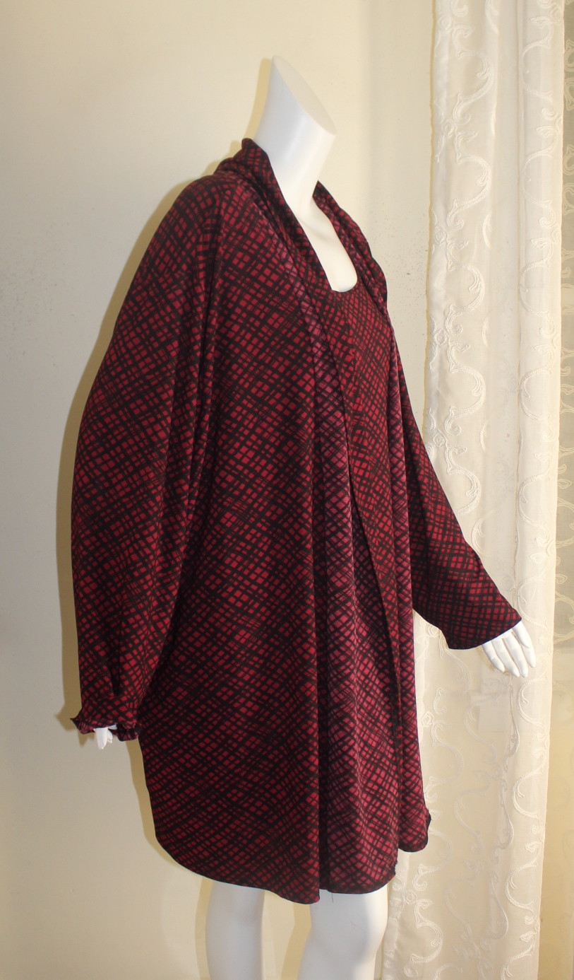 Chelsea Studio Sz 4X 5X Rich Twinset Grid Flowing Travel Artsy Jacket Tank Set