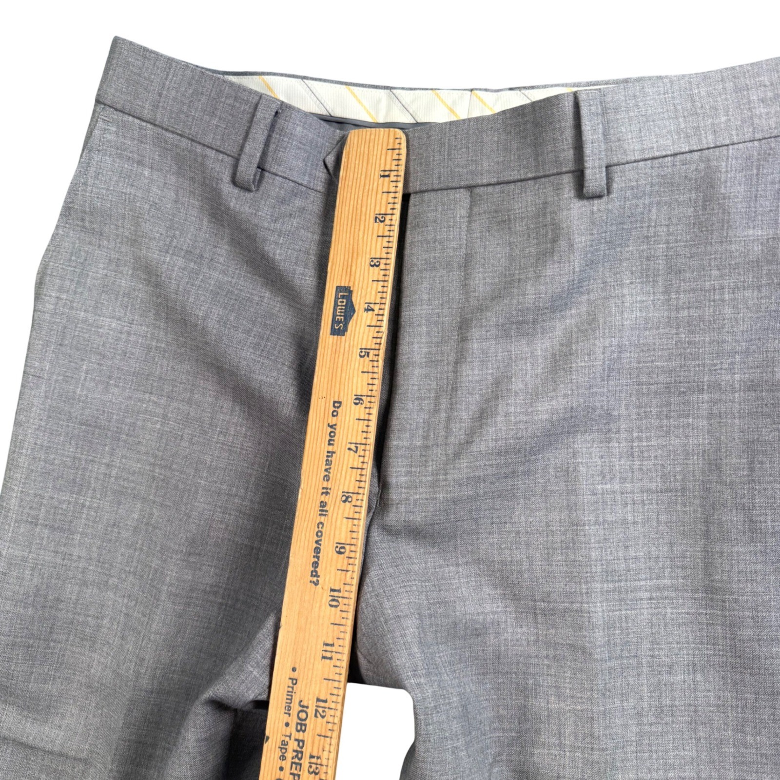 Rogue & Co Mens Gray Suit 40 Super 140s Virgin Wool 2 Button Modern Tailored
