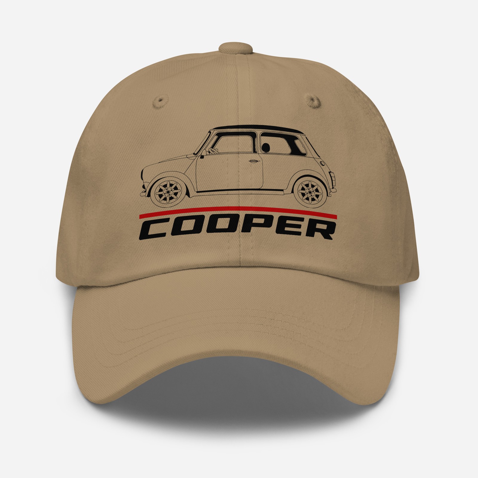 Premium Dad Hat For Mini Cooper Classic Car Fans Baseball Cap Birthday Gift
