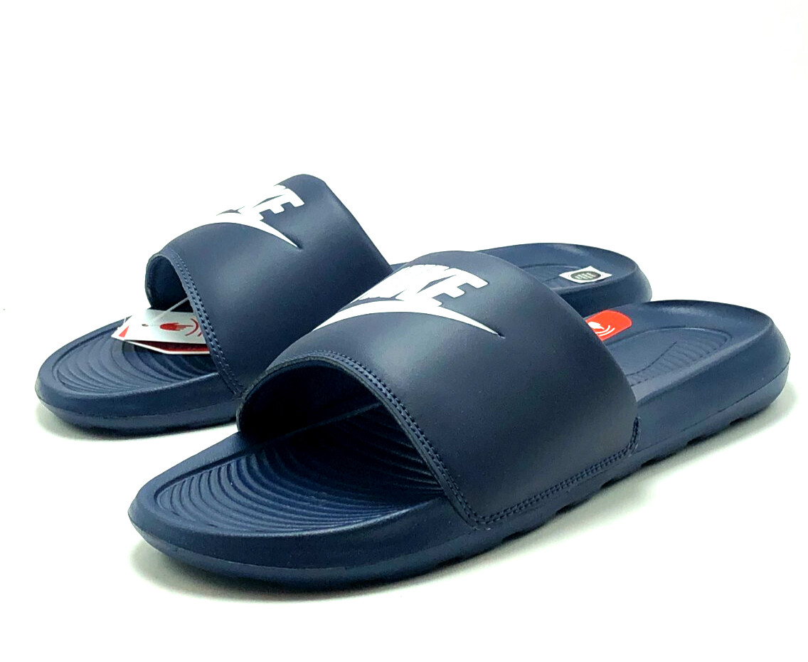 *NEW* Men NIKE VICTORI ONE SLIDES Midnight Navy (CN9675 401), Sz 8.0 – 13.0 👍