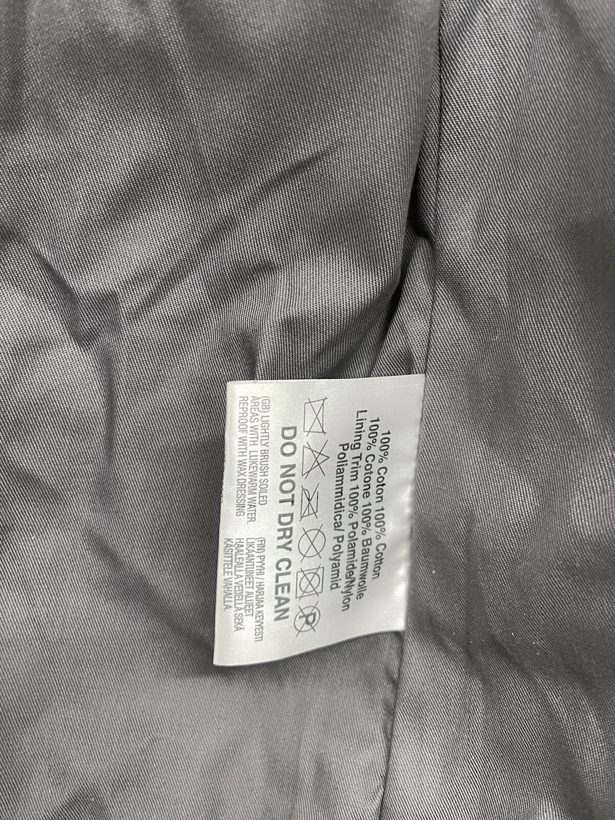 PEREGRINE Bexley Waxed Water Resistant Cotton Jacket Brown Choose Size NWT