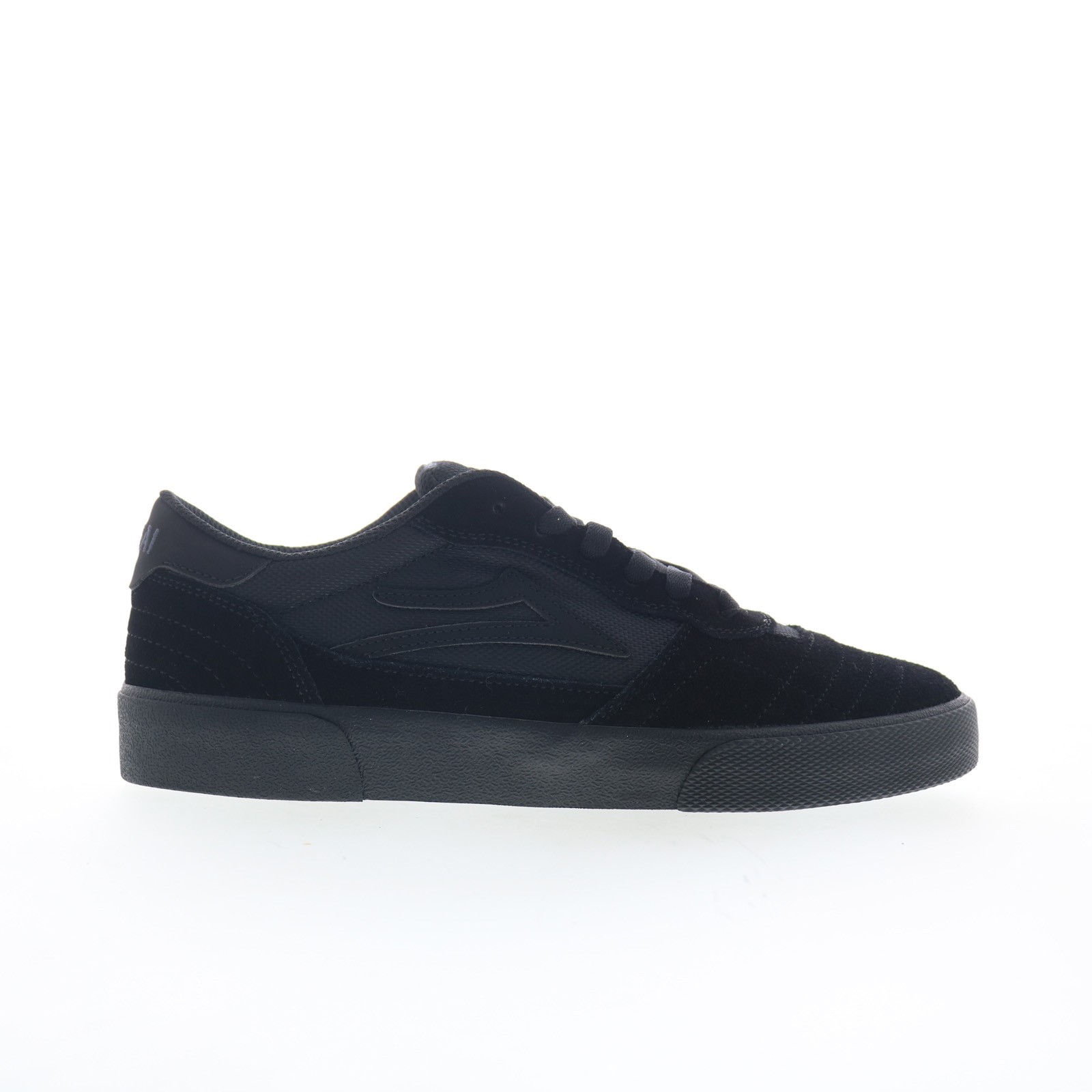 Lakai Cambridge Mens Black Suede Lace Up Skate Inspired Sneakers Shoes